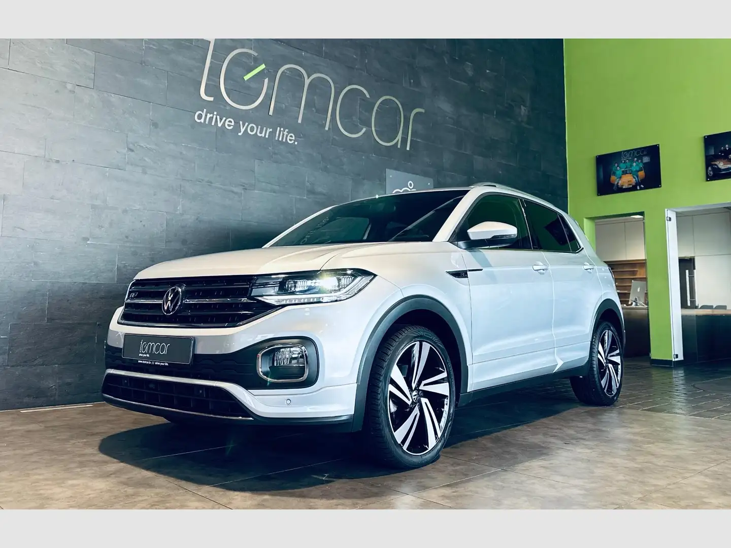 Volkswagen T-Cross T-CROSS TSI R-LINE DSG Gris - 2