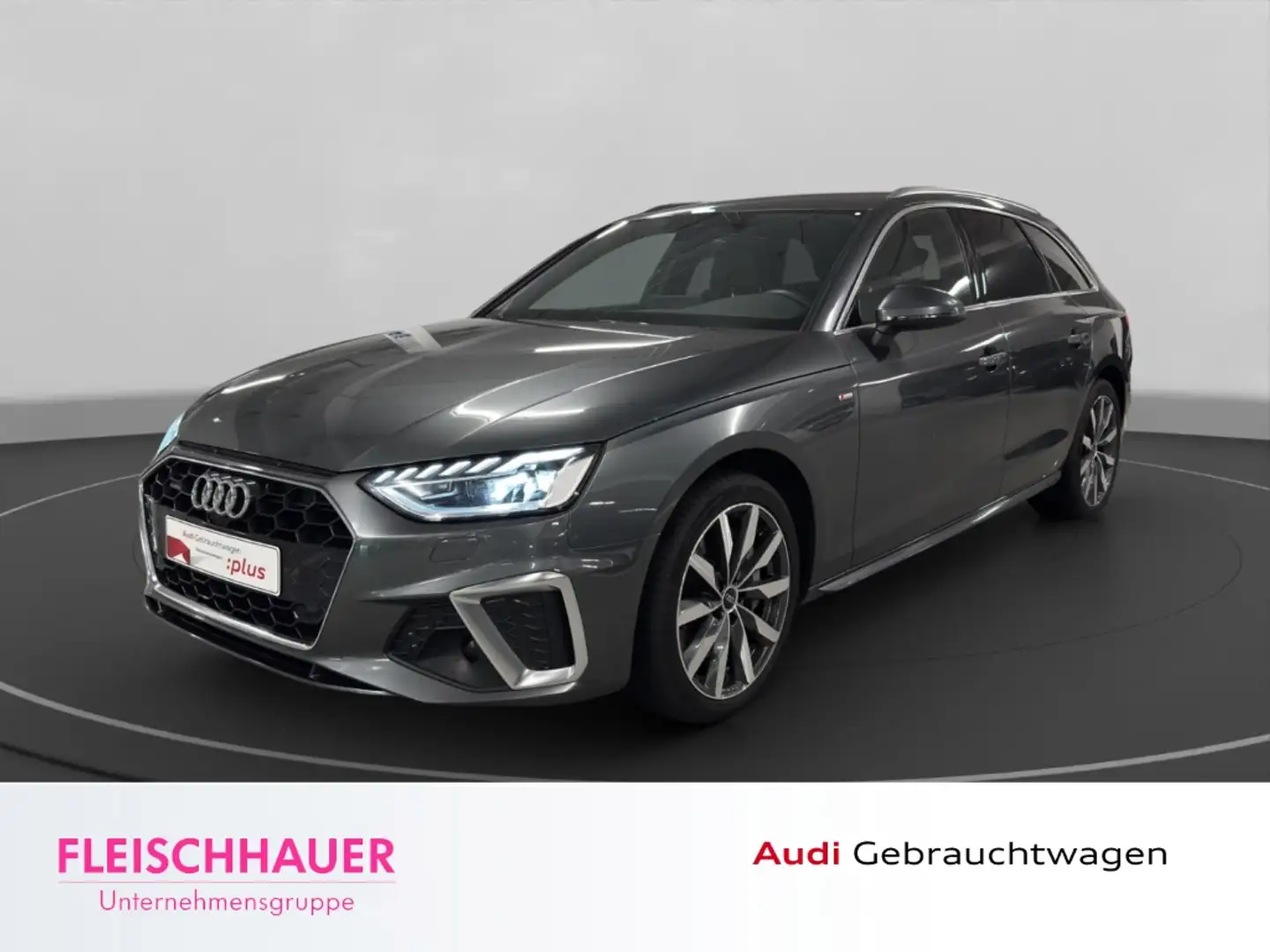 Audi A4 Avant 50 TDI qu. S line Matrix+Navi+Stdhzg+ACC+DSP Grau - 1
