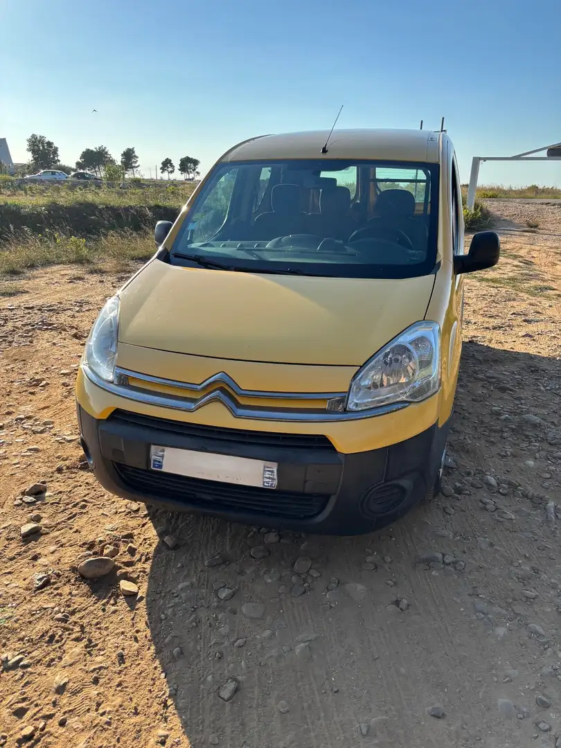 Citroen Berlingo BERLINGO 20 L1 HDi 75 FAP COURT 625 KG CONFORT Jaune - 1