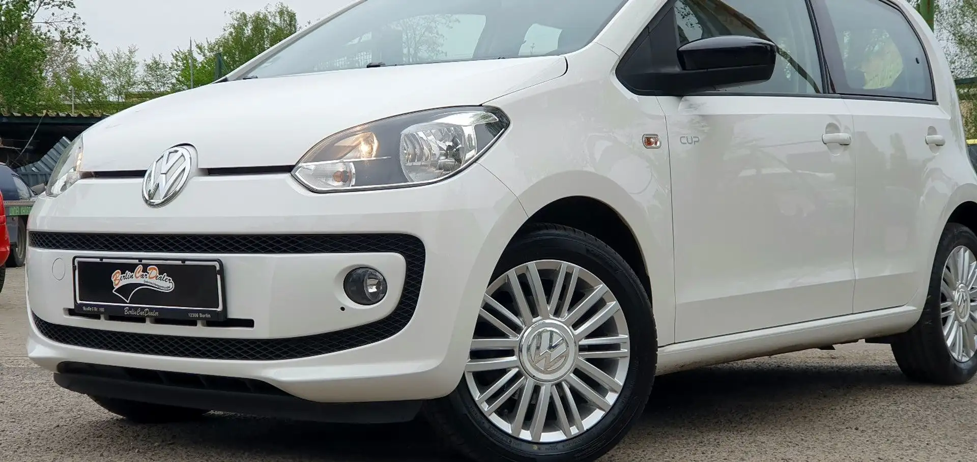 Volkswagen up! *1.HAND*NAVI*PDC*TEMPO.*SITZH.*ERDGAS*TOP* Bianco - 1