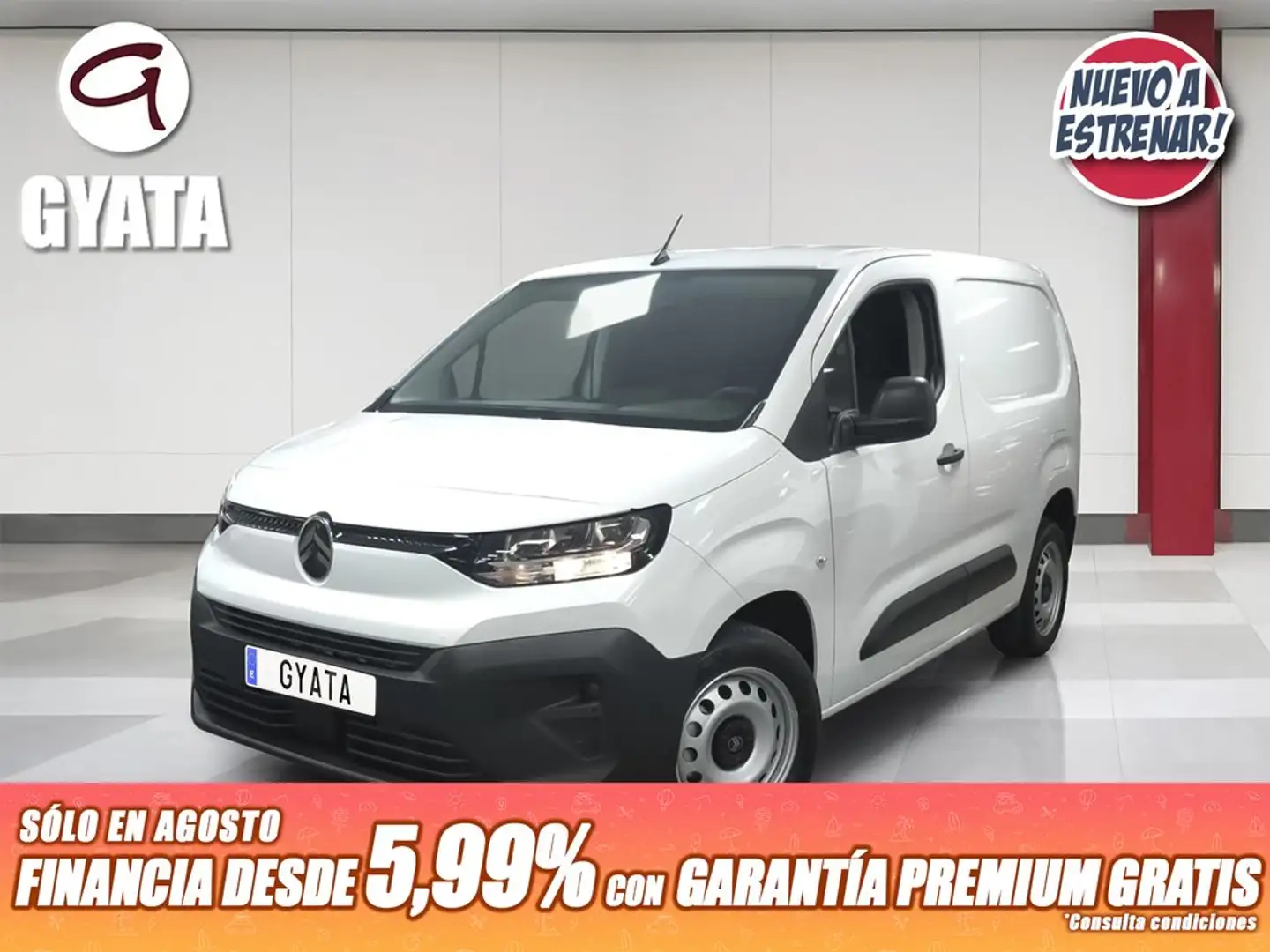 Citroen Berlingo Van Diesel S Talla M CA 100 Blanco - 1
