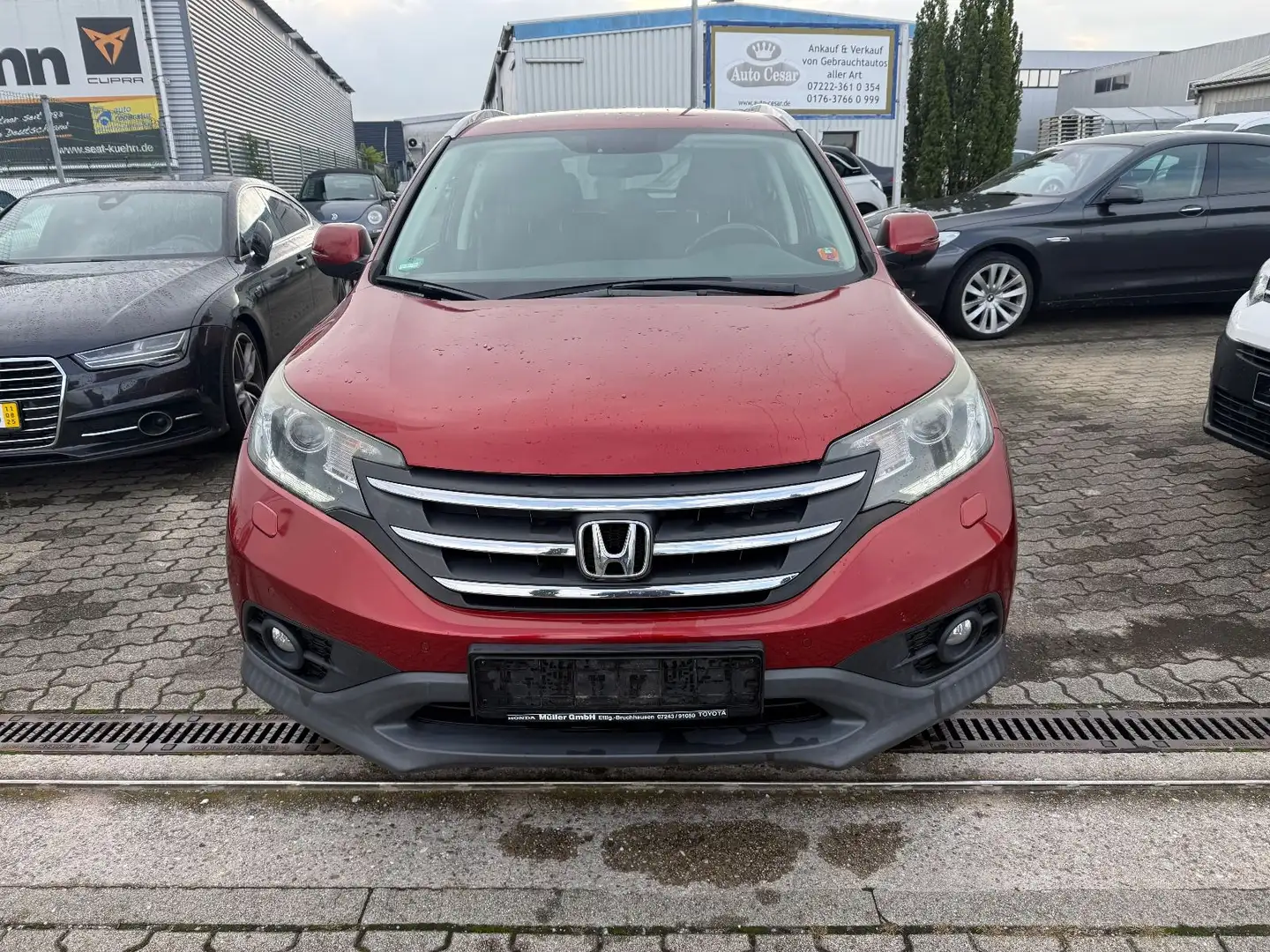 Honda CR-V Lifestyle 4WD ALCANTARA , KAMERA Rot - 2