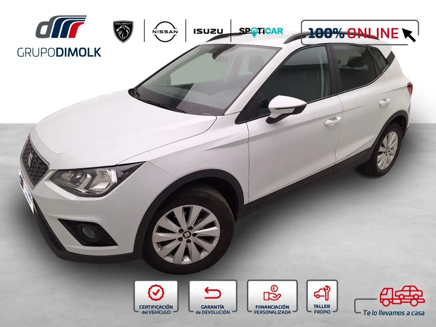 SEAT Arona 1.0 TSI Ecomotive S&S Reference 95 Blanc - 1