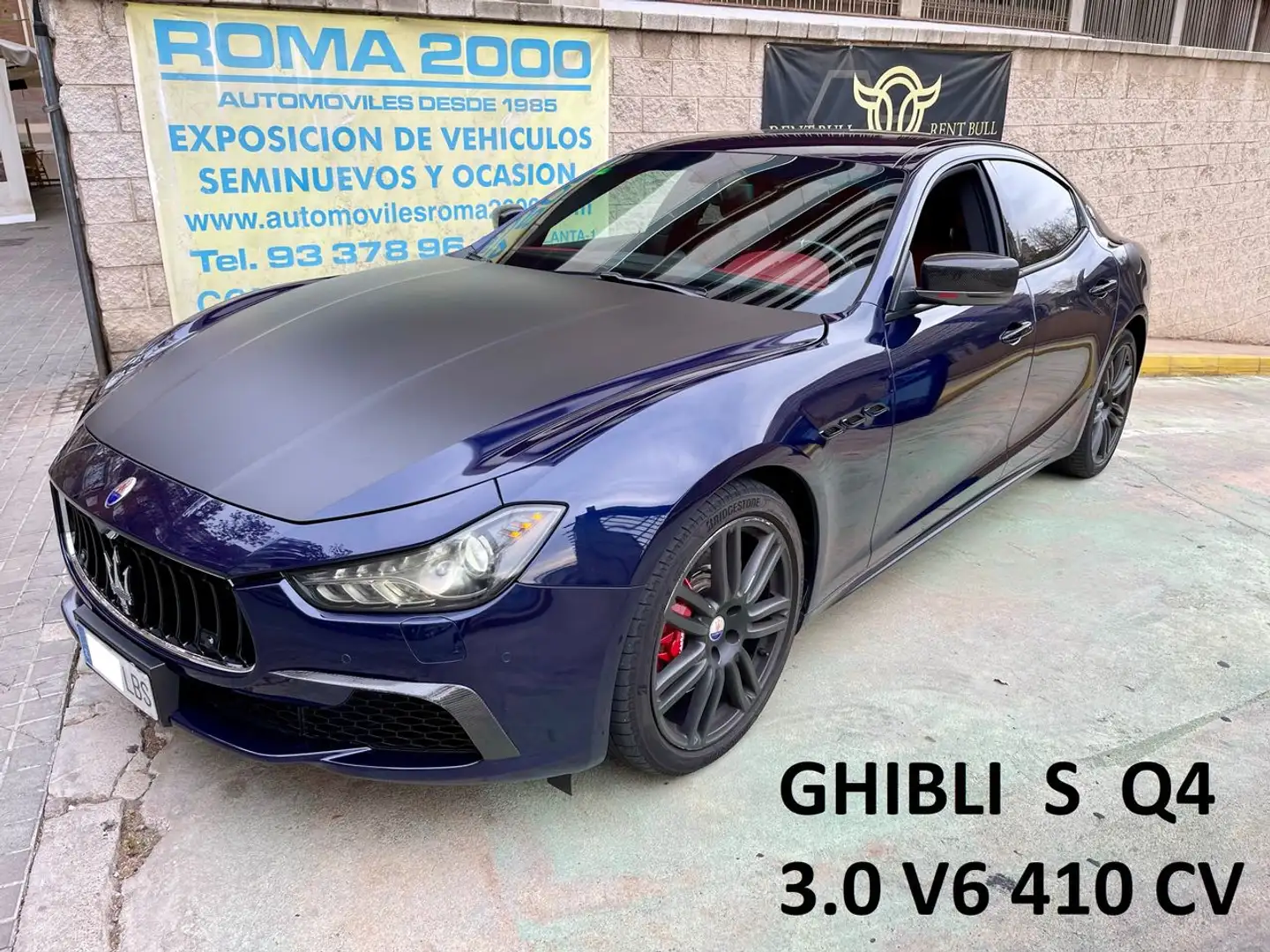 Maserati Ghibli S Q4 Aut. Bleu - 1