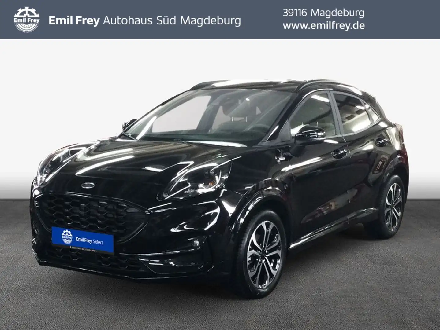 Ford Puma 1.0 EcoBoost Hybrid Aut. ST-LINE X Schwarz - 1