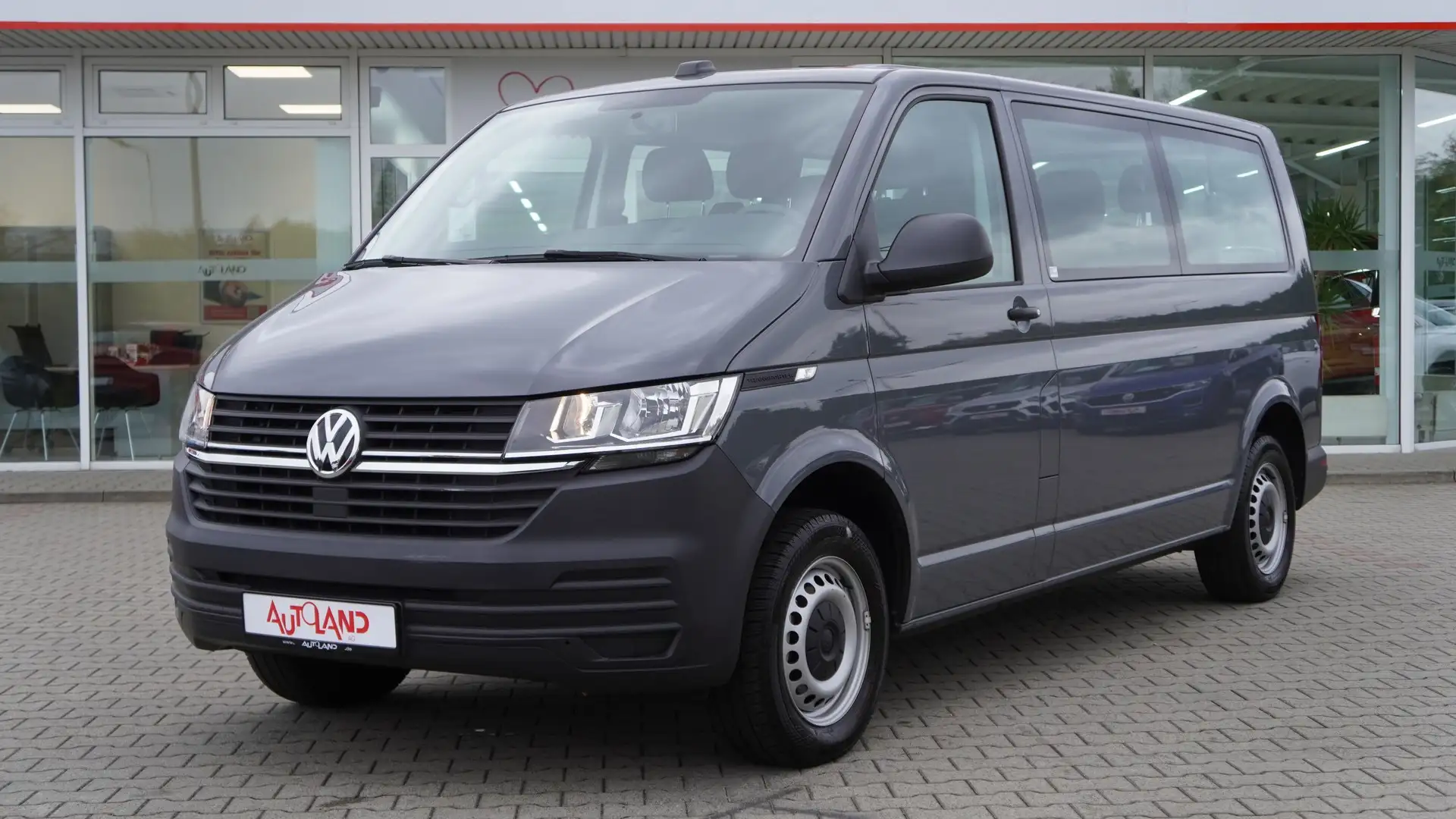 Volkswagen T6 Kombi T6.1 Kombi 2.0 TDI lang 9-Sitzer App-Connect PDC Gris - 2