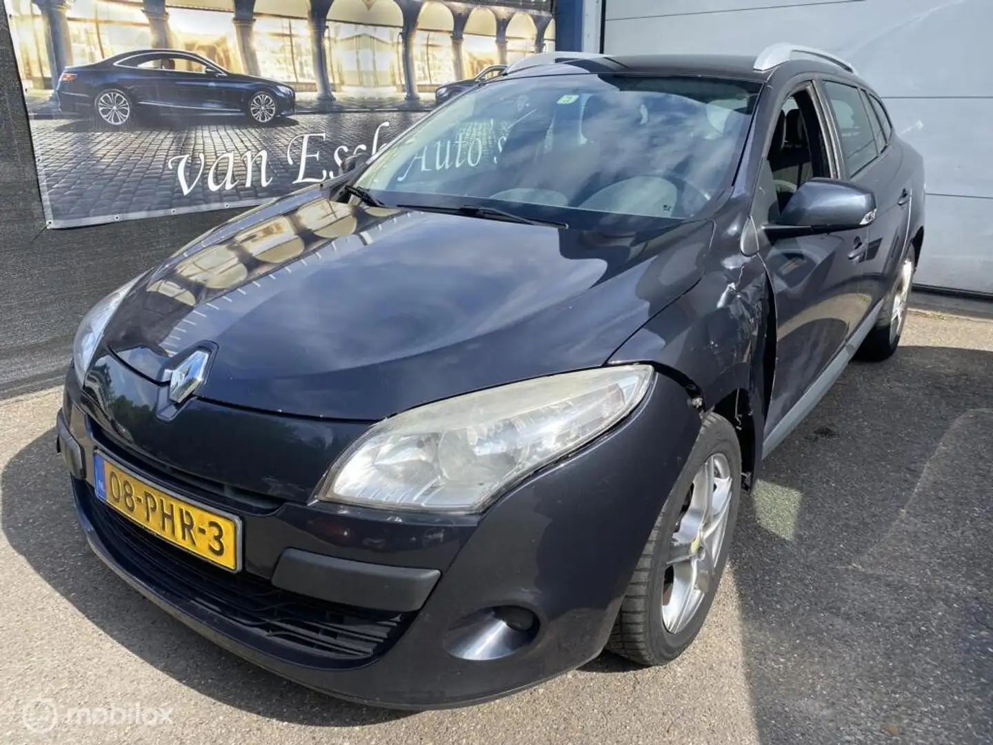 Renault Megane 1.6 Authentique lpg g3 SCHADE EN DIVERSE STORINGEN Grijs - 1