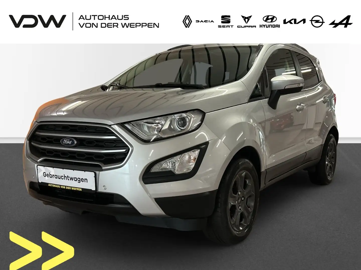 Ford EcoSport Cool & Connect Klima Navi Einparkhilfe Silber - 1