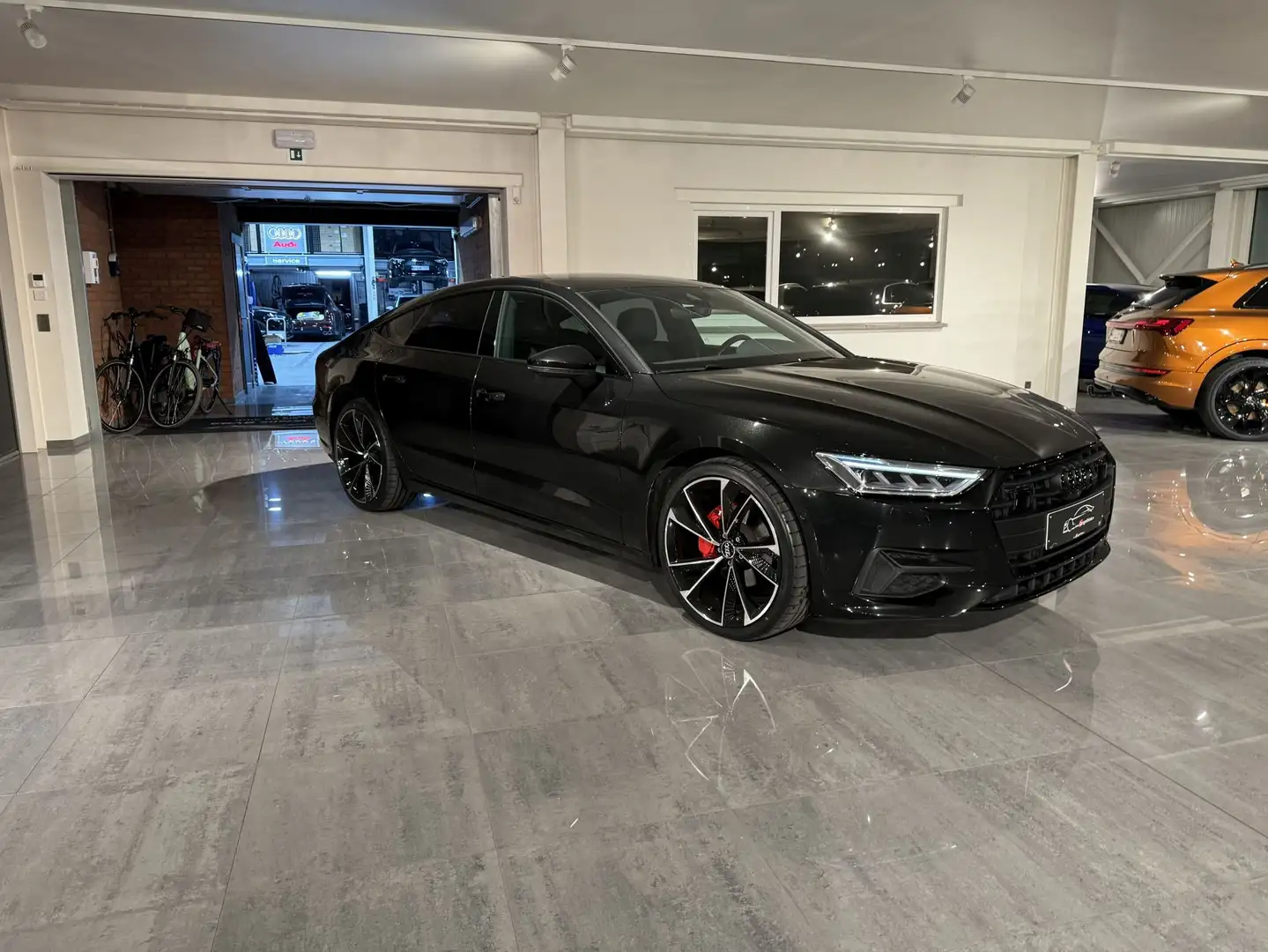 Audi A7 40 TDI 204PK *360° CAMERA * LED * BLACK PACK* Gris - 1