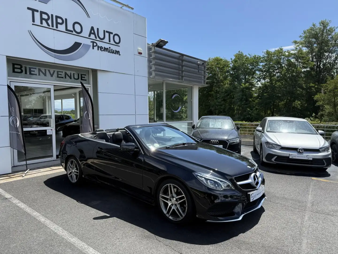 Mercedes-Benz CL Cabriolet E 220 d - BVA 9G-Tronic Fascination SUIV Noir - 1