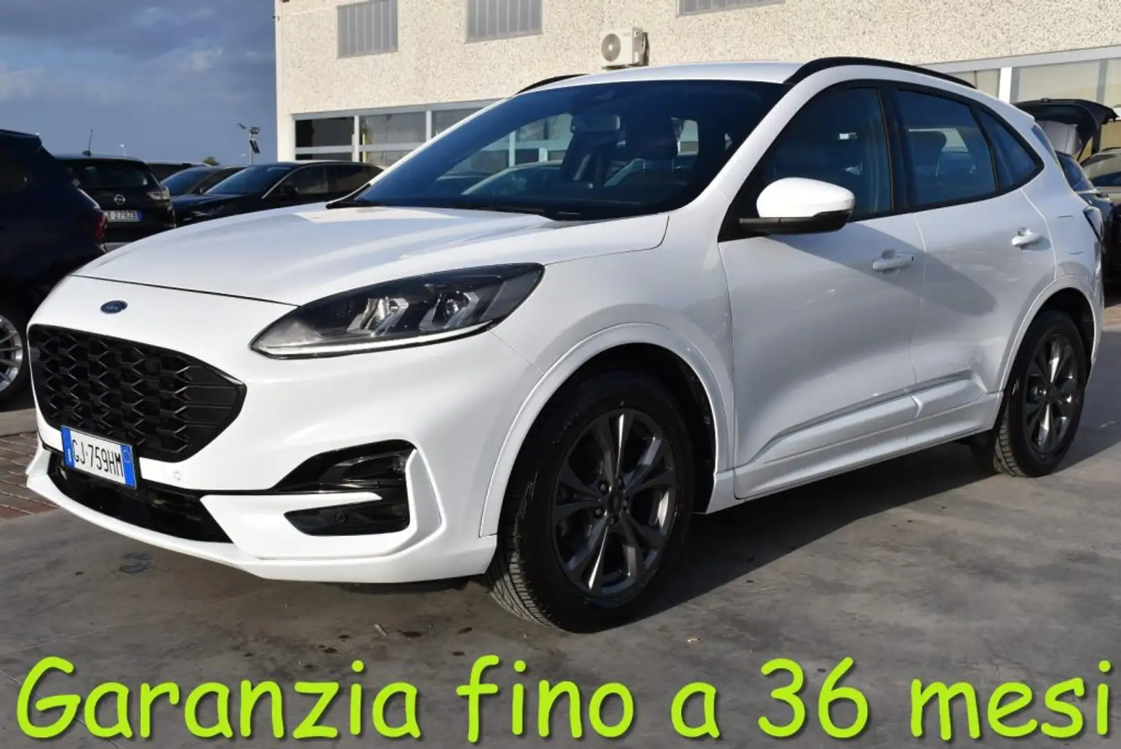 Ford Kuga 1.5 EcoBlue 120 CV aut. 2WD ST-Line Weiß - 1
