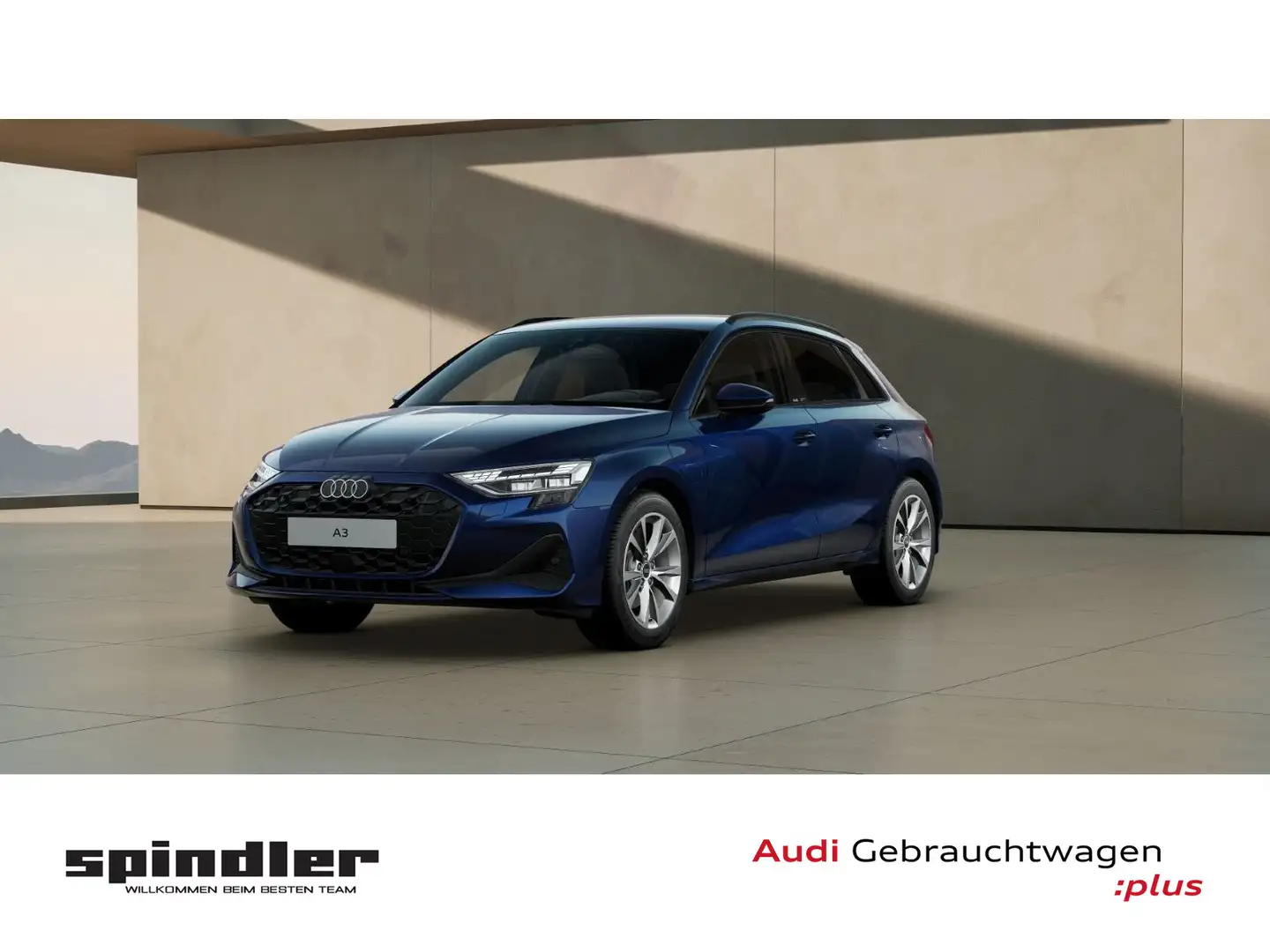 Audi A3 40 TFSIe S-tronic / Navi, LED, AHK Blau - 1