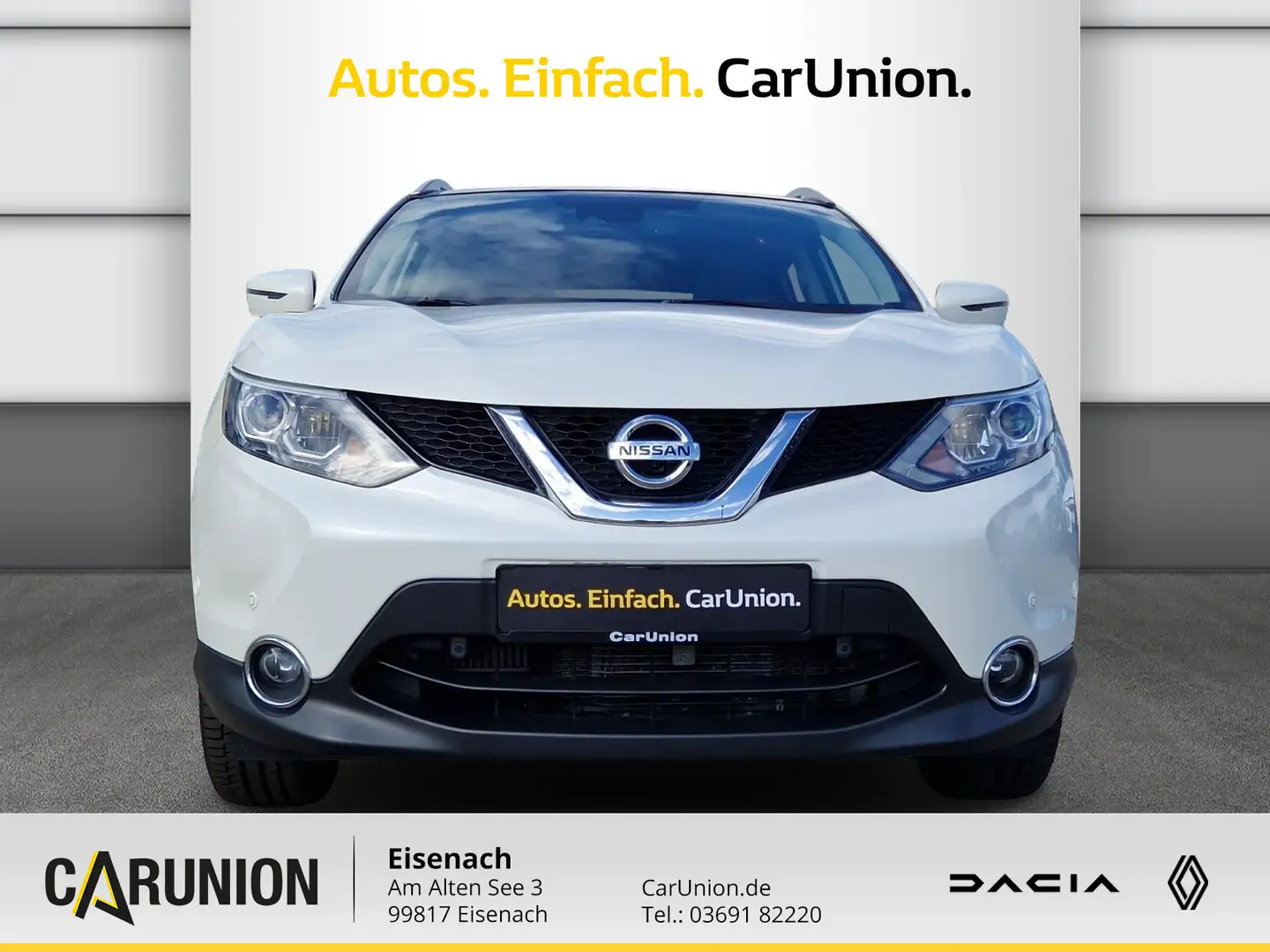 Nissan Qashqai 1.2 DIG X-tronic Tekna + Weiß - 2