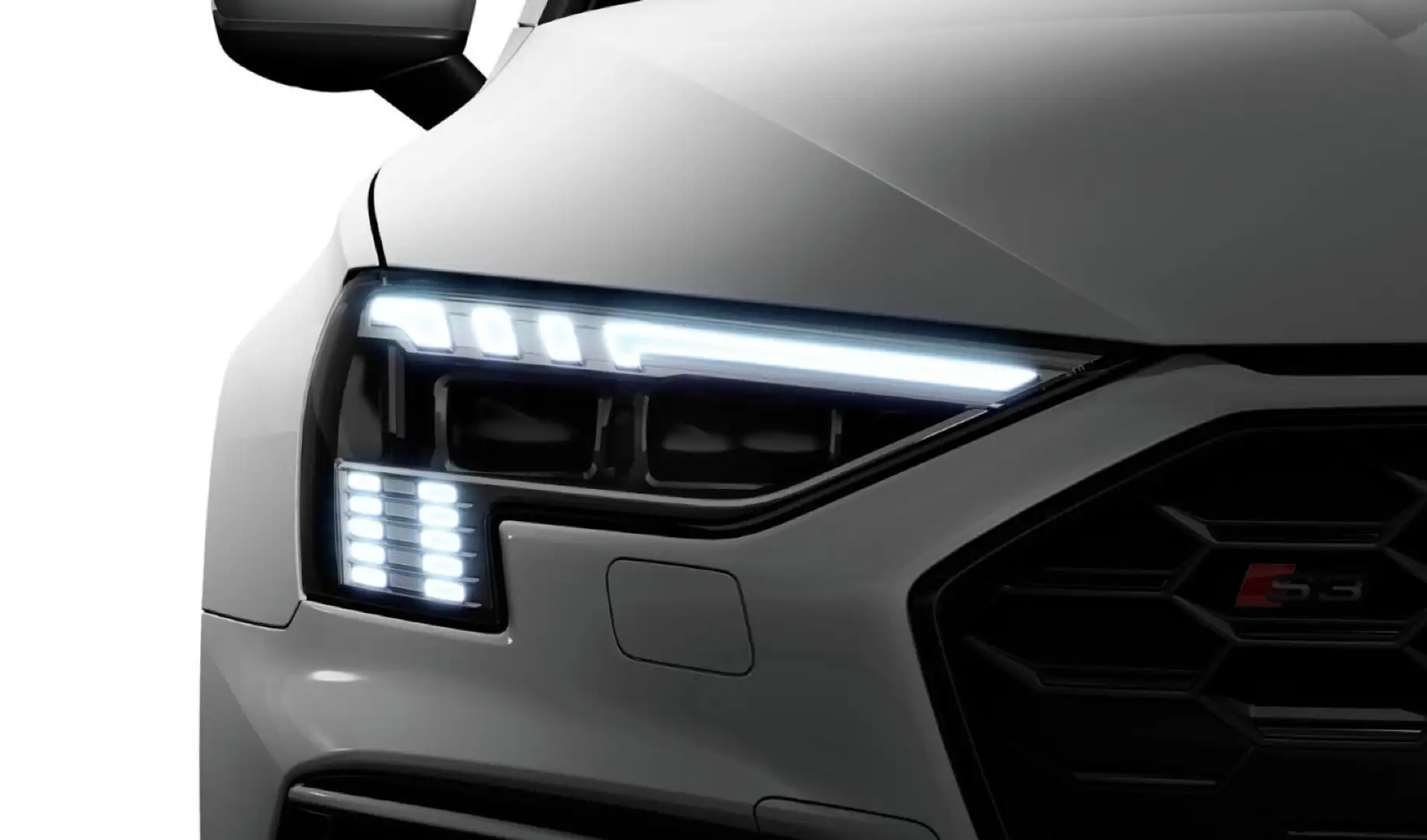 Audi S3 2.0 TFSI q. S-Tronic, Matrix, Optik Blanc - 2