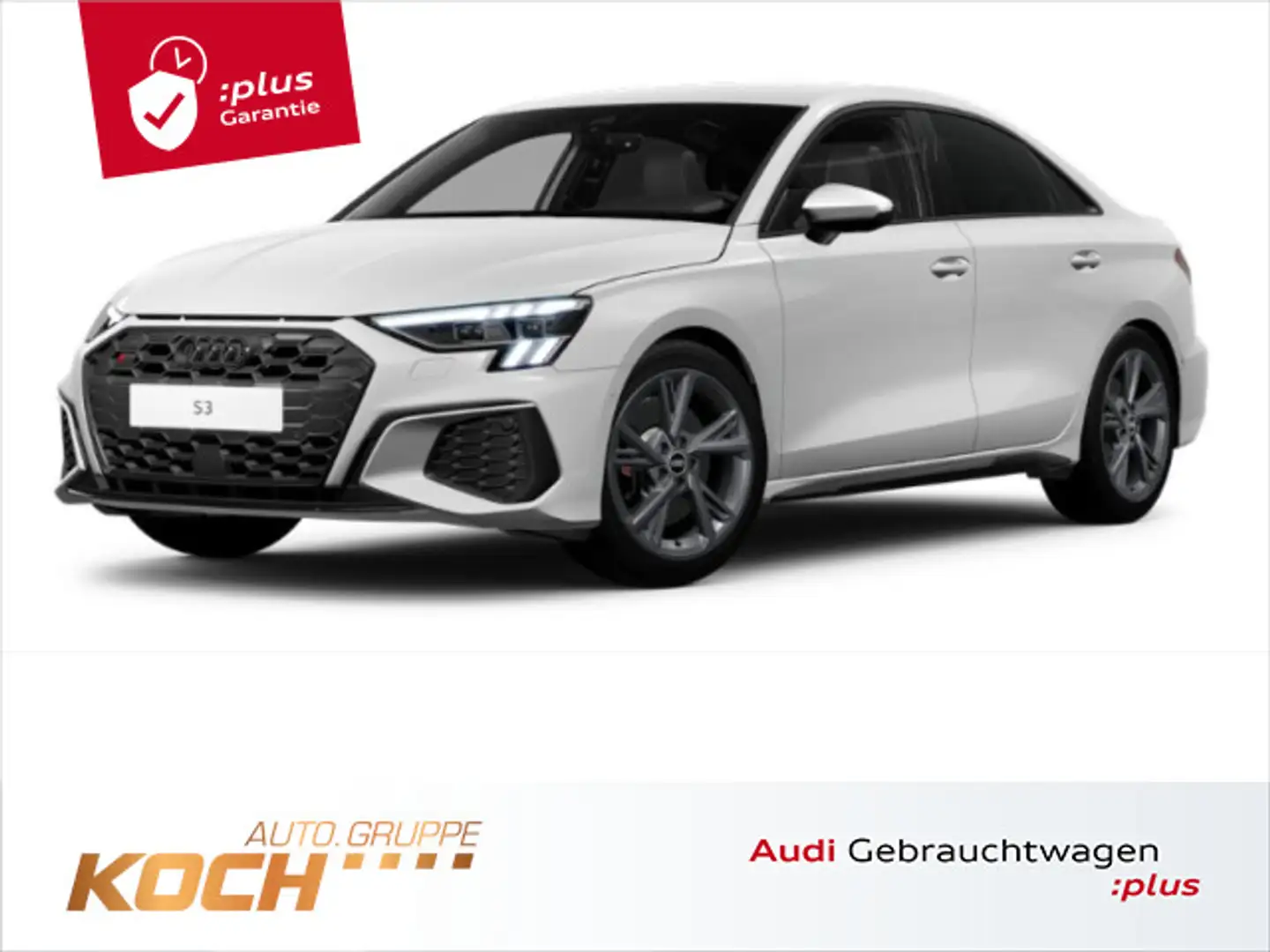 Audi S3 2.0 TFSI q. S-Tronic, Matrix, Optik Blanc - 1