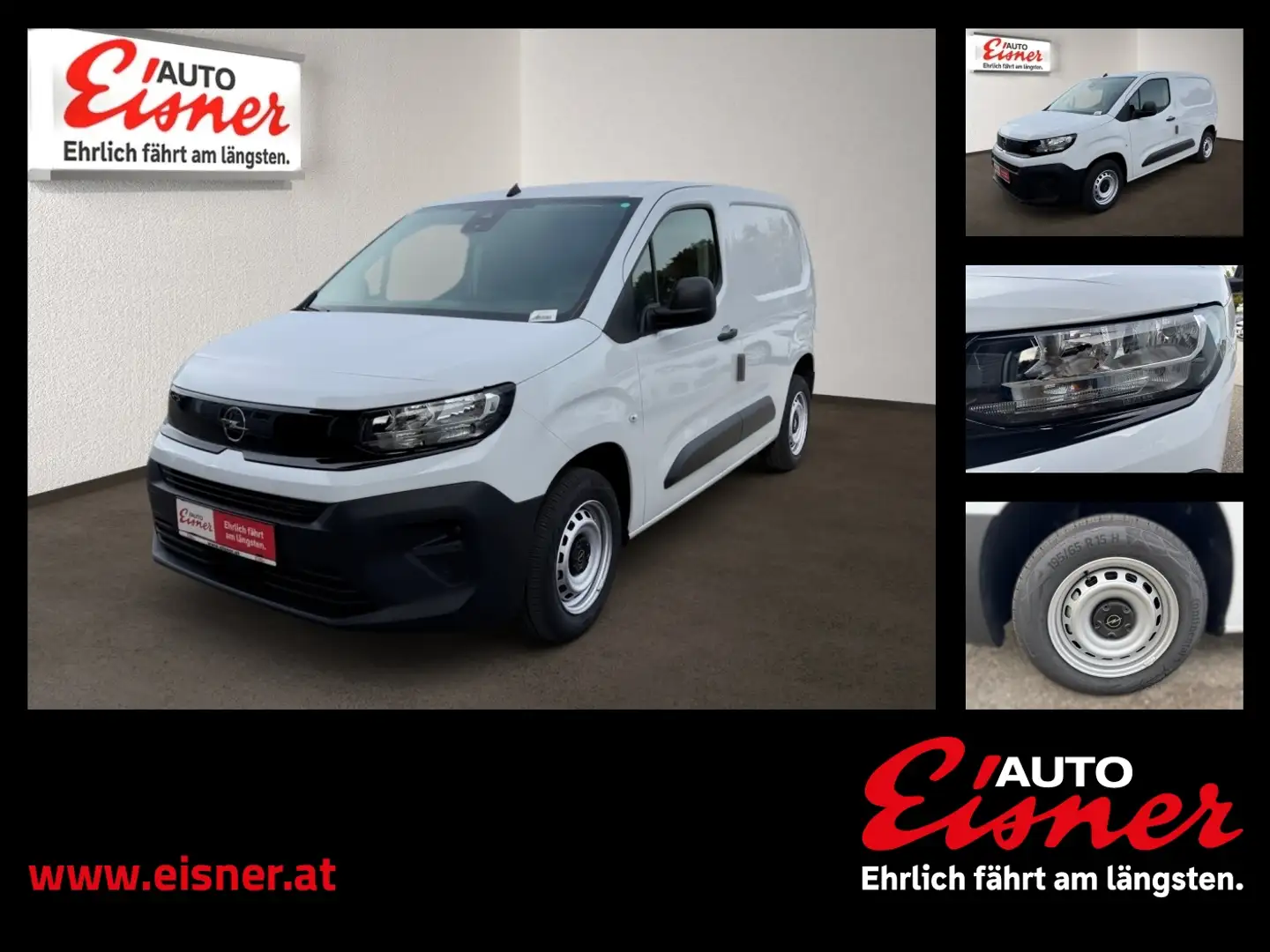 Opel Combo CARGO M Tempomat, Klimaanlage Weiß - 1