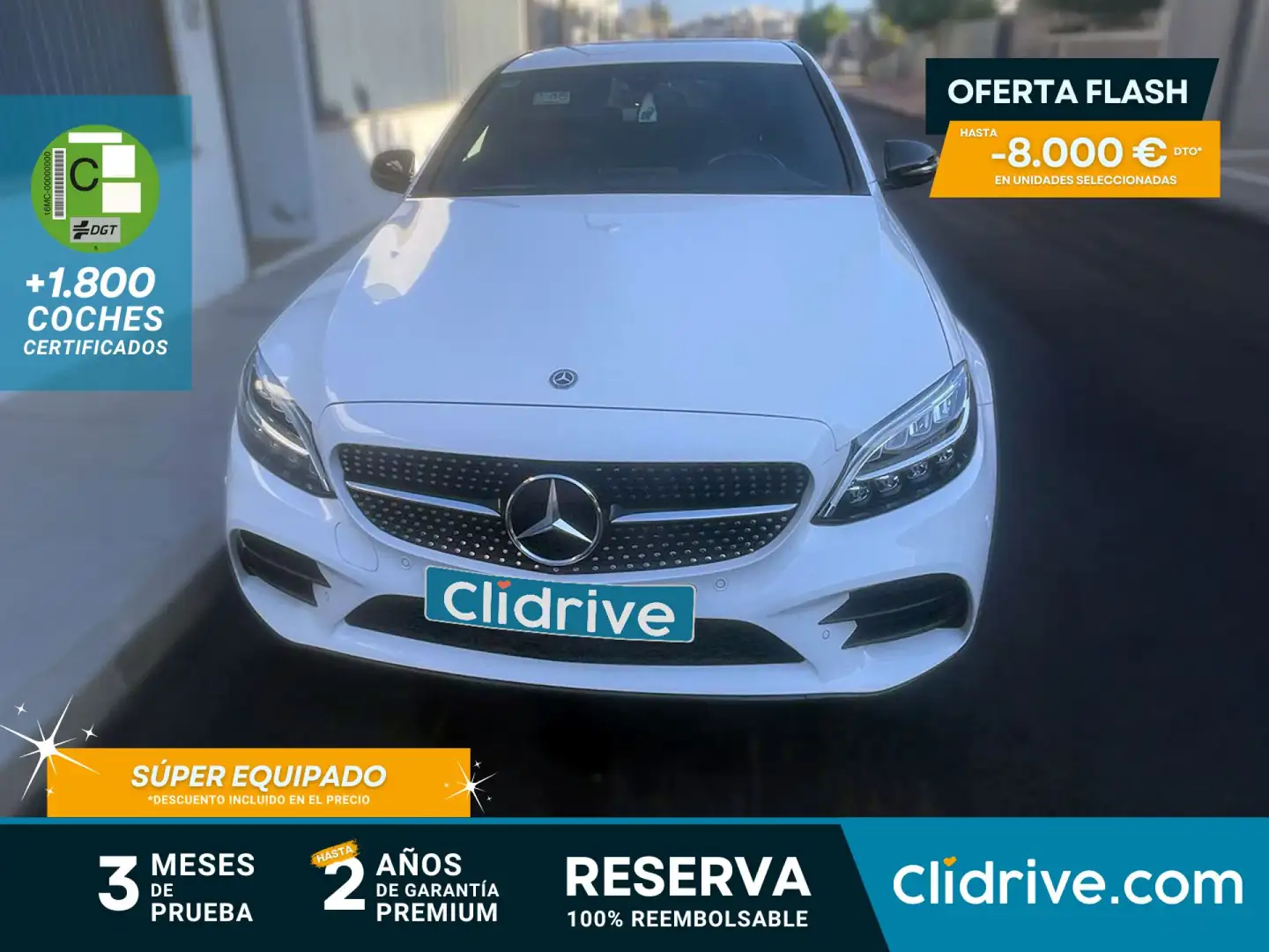 Mercedes-Benz C 220 d Blanco - 1