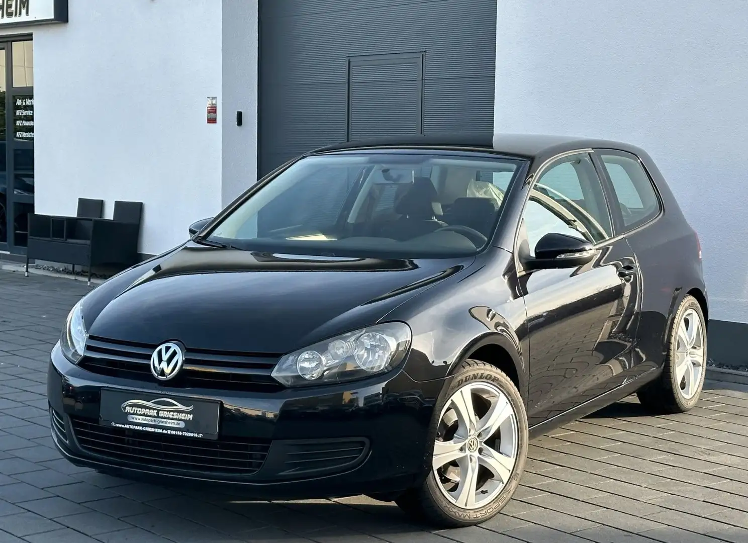 Volkswagen Golf VI *2HAND*KLIMA*8X Bereift Zwart - 1