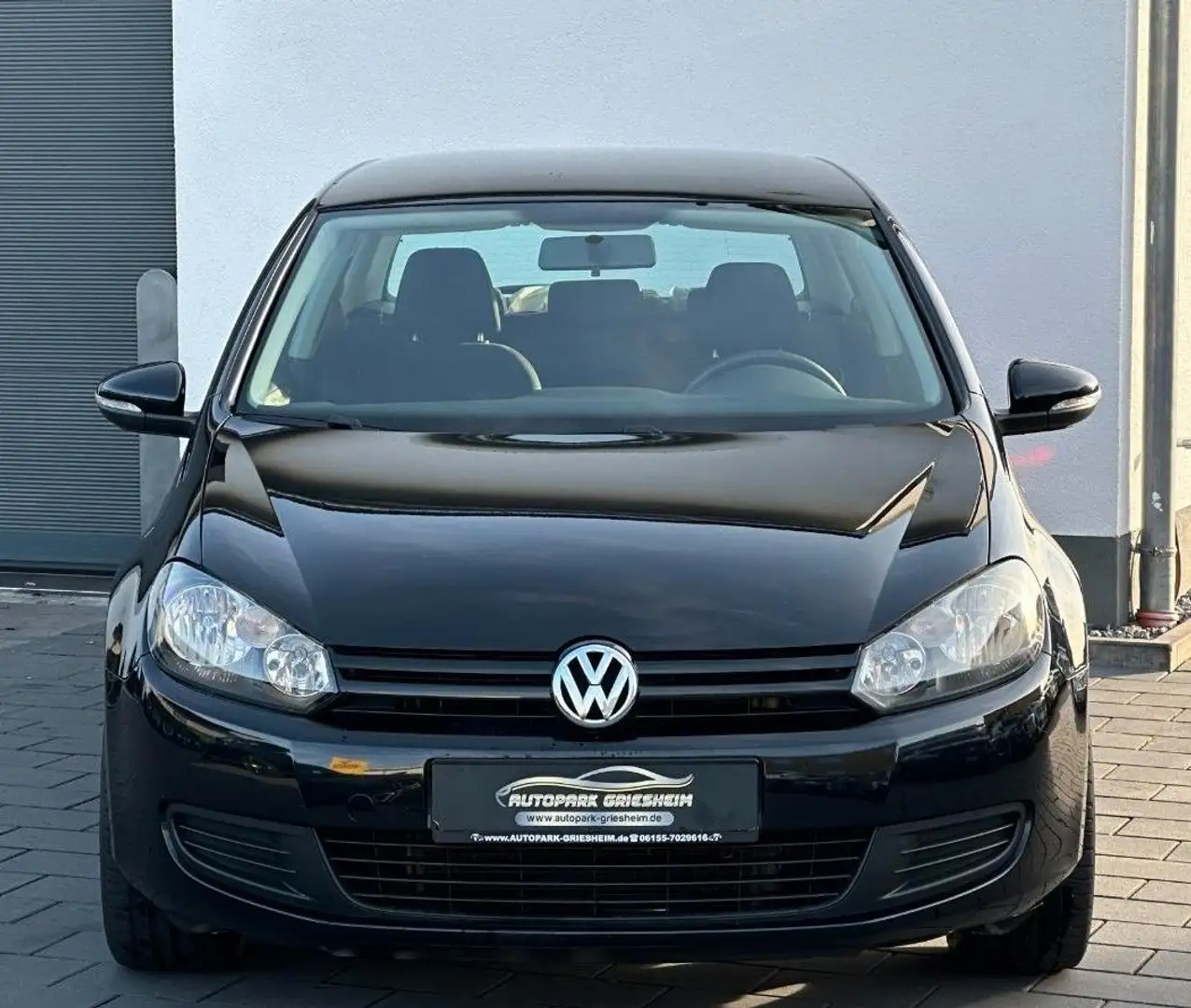 Volkswagen Golf VI *2HAND*KLIMA*8X Bereift Zwart - 2