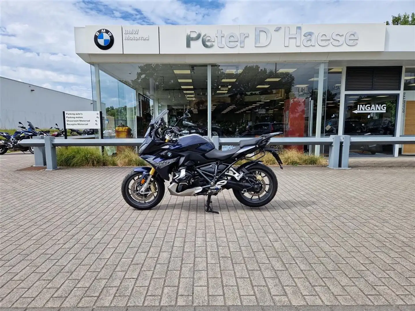 BMW R 1250 RS 0 Bleu - 1