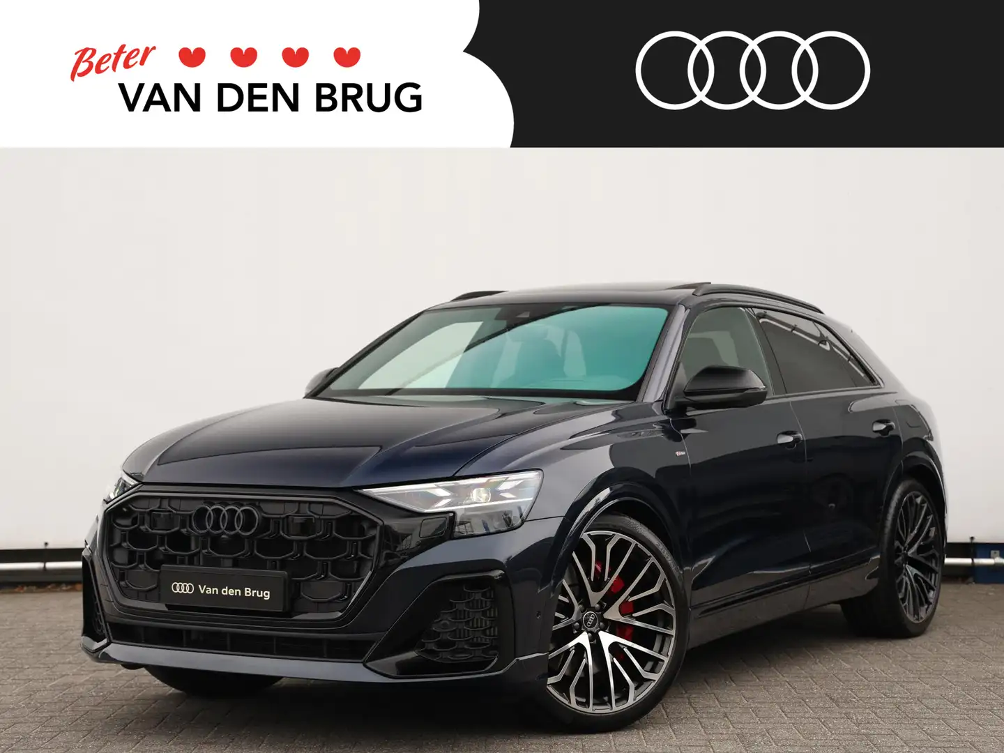 Audi Q8 60 TFSI e quattro Pro Line S Competition | Pano | Blauw - 1