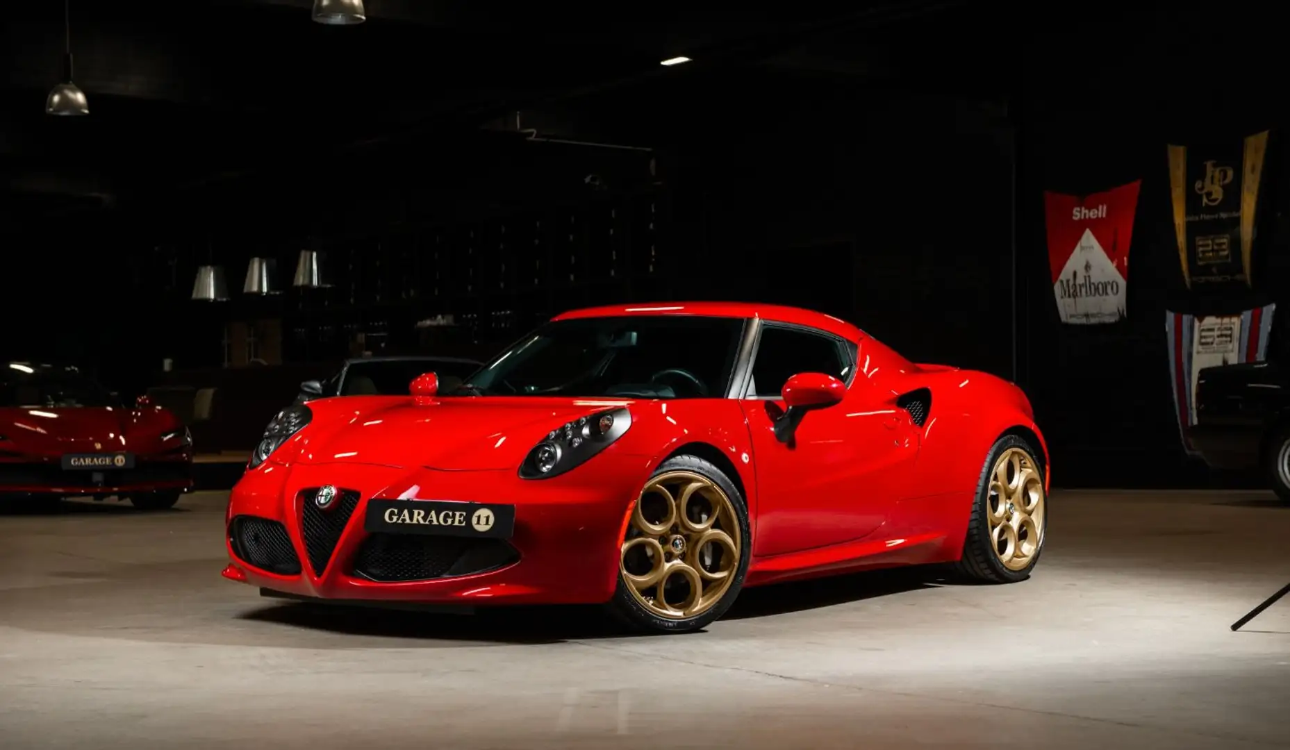 Alfa Romeo 4C 1.8 1750 TBi 240 ch Rouge - 1