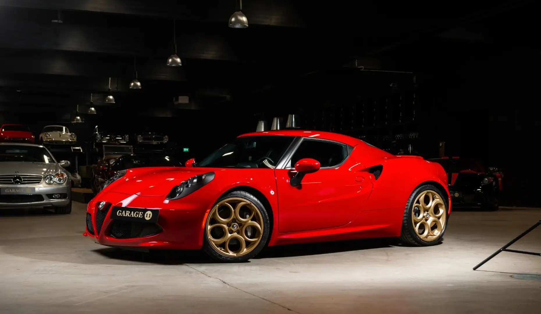 Alfa Romeo 4C 1.8 1750 TBi 240 ch Rouge - 2