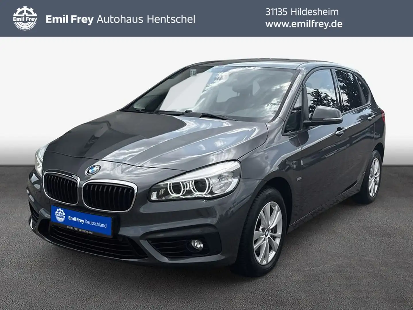 BMW 220 220i Active Tourer Aut. Sport Line LED HKE AHK Gris - 1