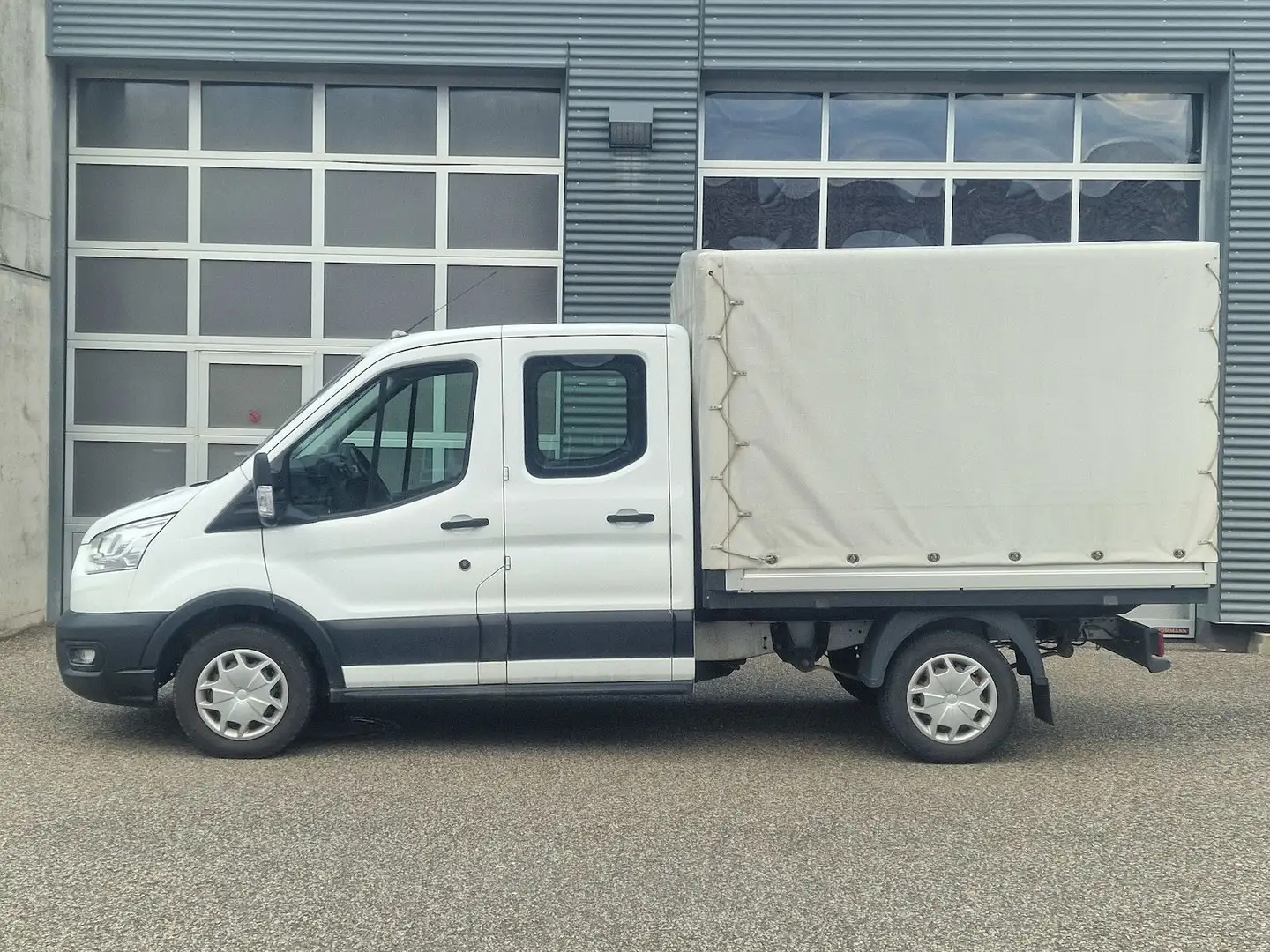 Ford Transit 310 L3 Doppelkabine Trend Klima Weiß - 2
