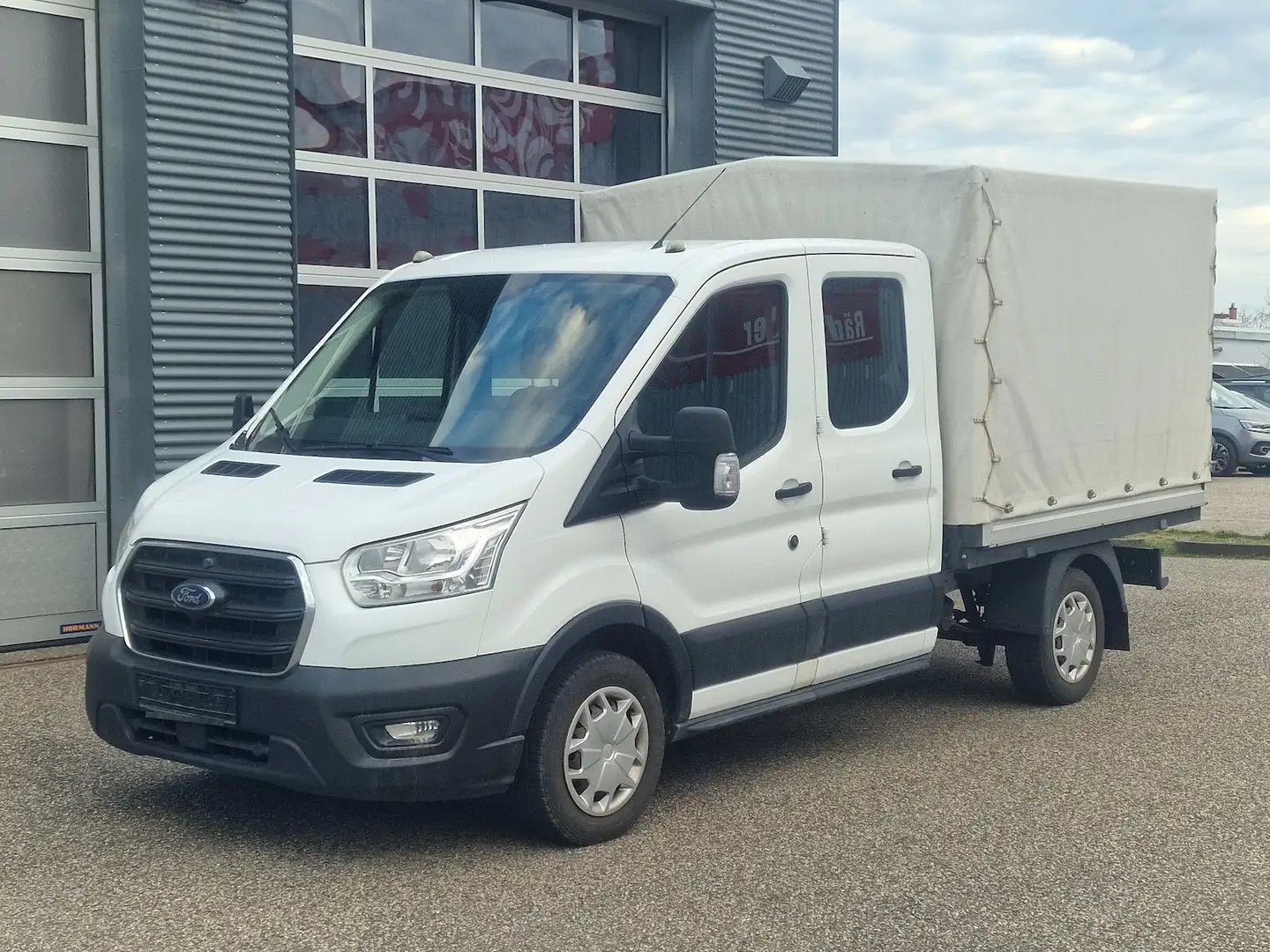 Ford Transit 310 L3 Doppelkabine Trend Klima Weiß - 1