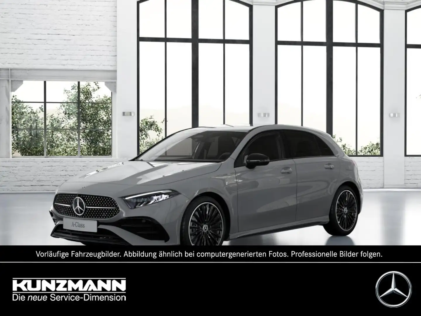 Mercedes-Benz A 250 4MATIC Kompaktlimousine AMG Night Standhzg Szary - 1