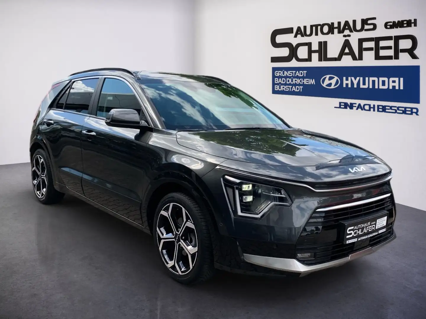 Kia Niro 1.6 Plug-in Hybrid Spirit Navi Leder 1Hd Szürke - 2
