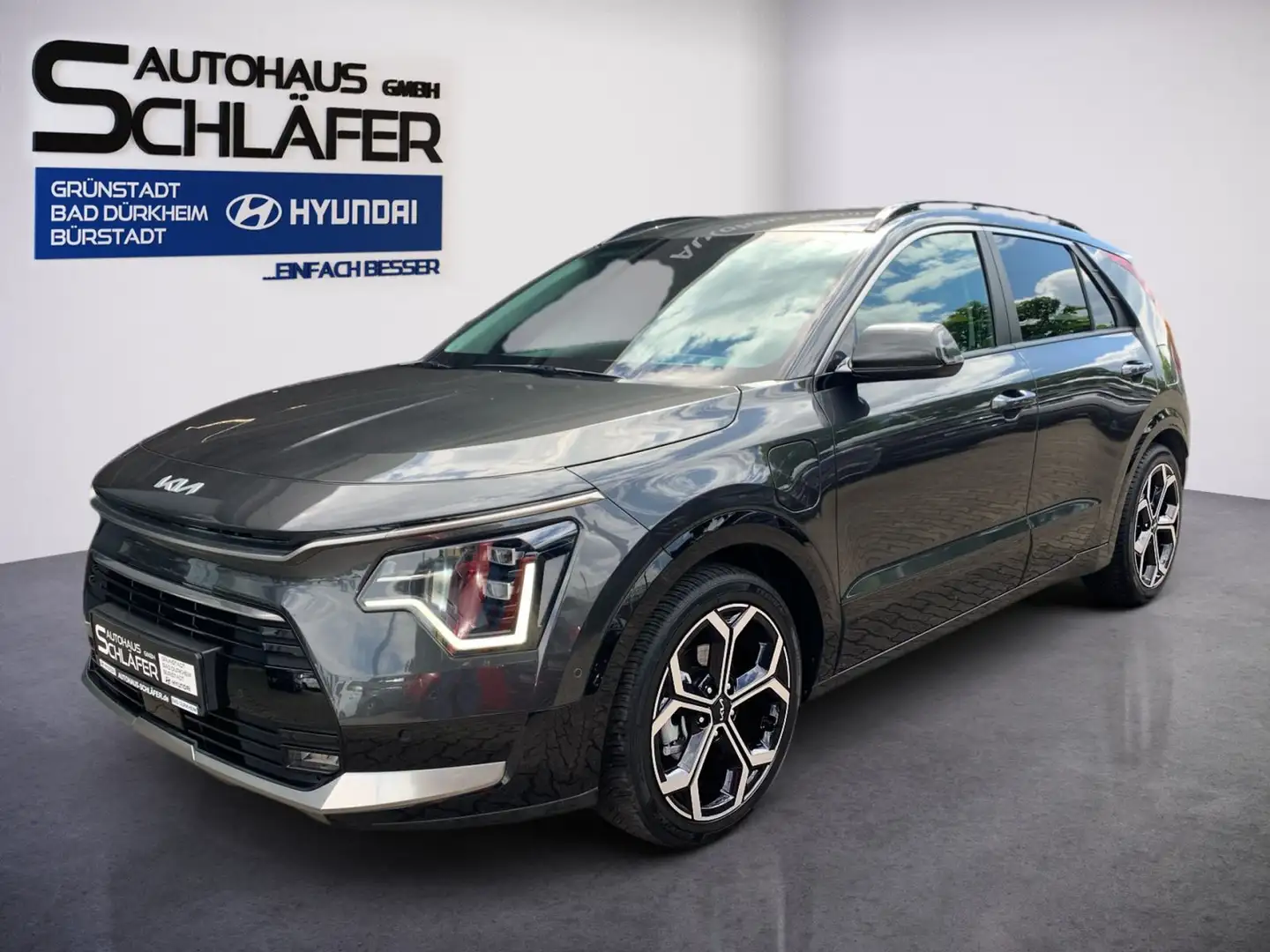 Kia Niro 1.6 Plug-in Hybrid Spirit Navi Leder 1Hd Szürke - 1