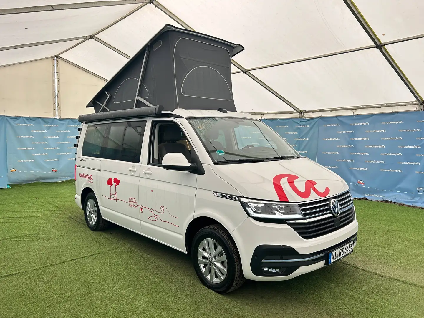 Volkswagen T6.1 California Ocean StHz, Markise, Aufst.D, Dusc Blanco - 1