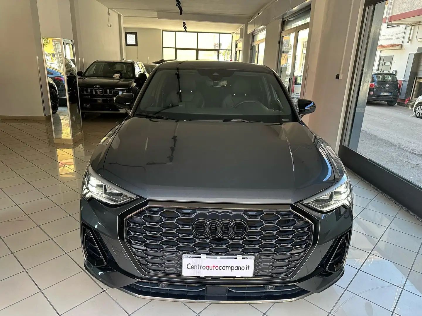 Audi Q3 Sportback Black line edition 35 TDI S-tronic Grigio - 1
