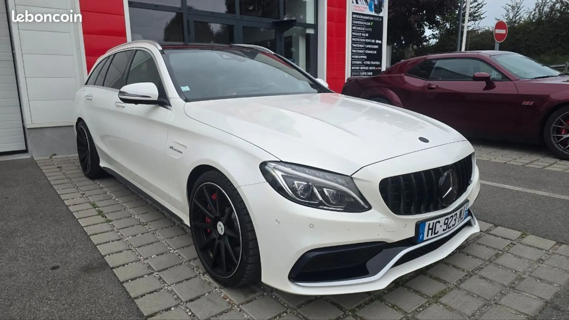 Mercedes-Benz C 63 AMG Mercedes C63S AMG 510cv speedshift MCT7 06-2016 Weiß - 1