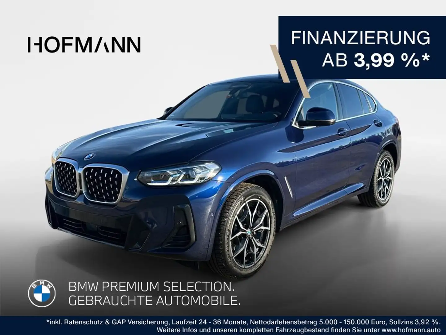 BMW X4 M Sport Blau - 1