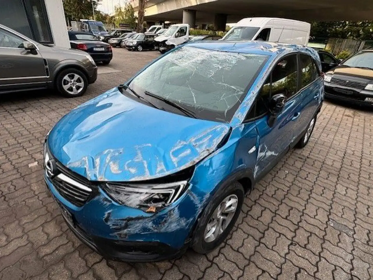 Opel Crossland X 1,2 Turbo Edition/Navi/Motor ok Blau - 1
