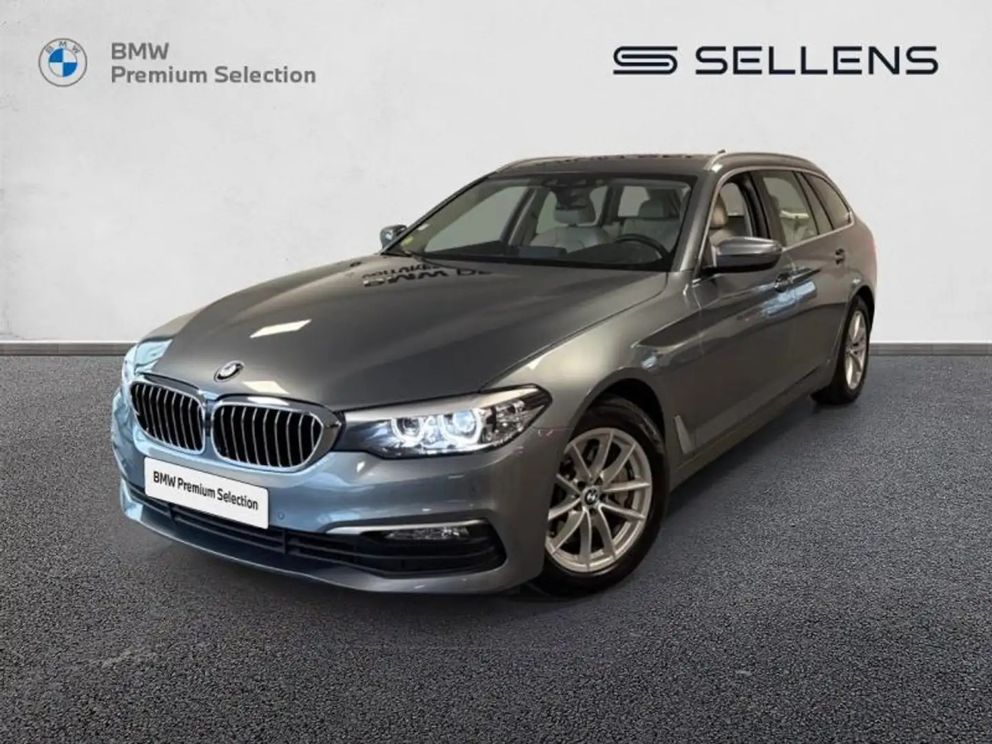 BMW 530 530dA xDrive 265ch Business Bleu - 1