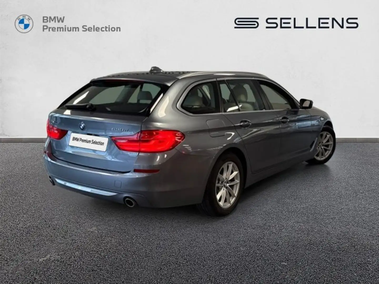 BMW 530 530dA xDrive 265ch Business Bleu - 2
