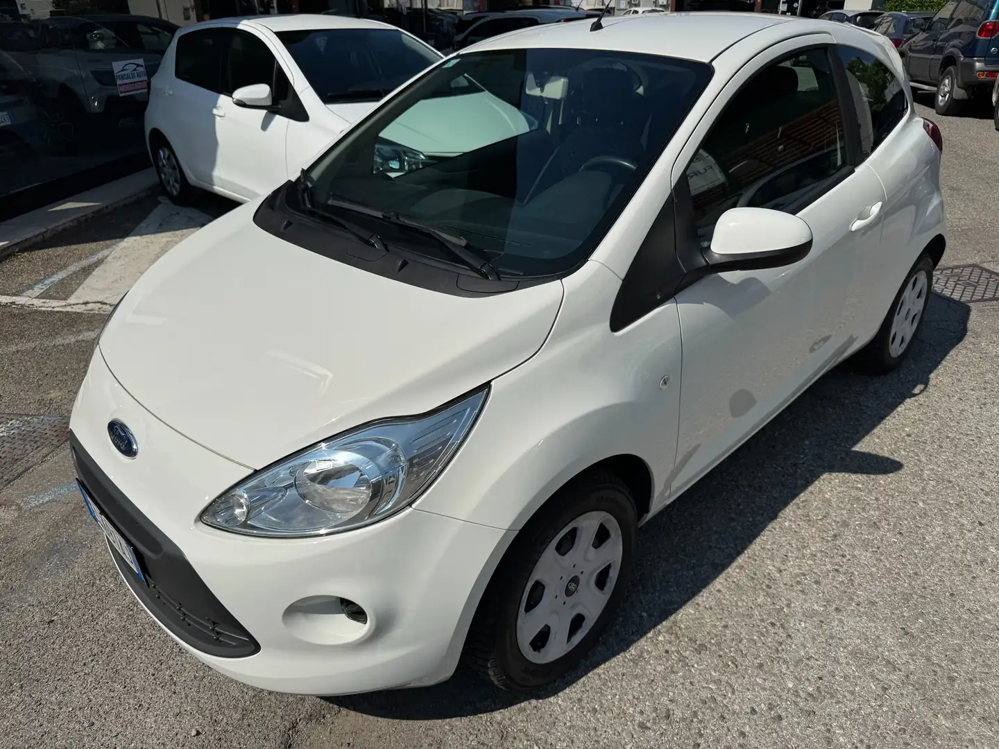 Ford Ka/Ka+ Ka II 3p s/esp,tcs 69cv E5,UNICO PROP.,69.000km,CL Bianco - 1
