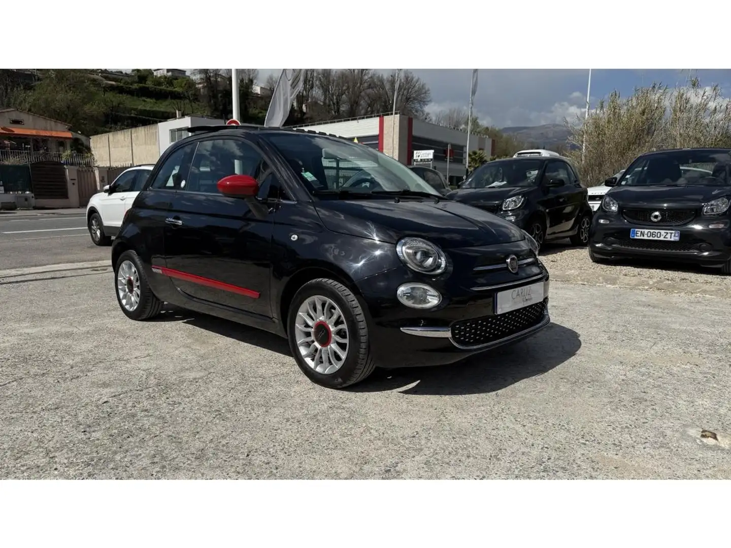 Fiat 500 Fiat 500 1.2 69cv Rosso Amore Edizione Schwarz - 1
