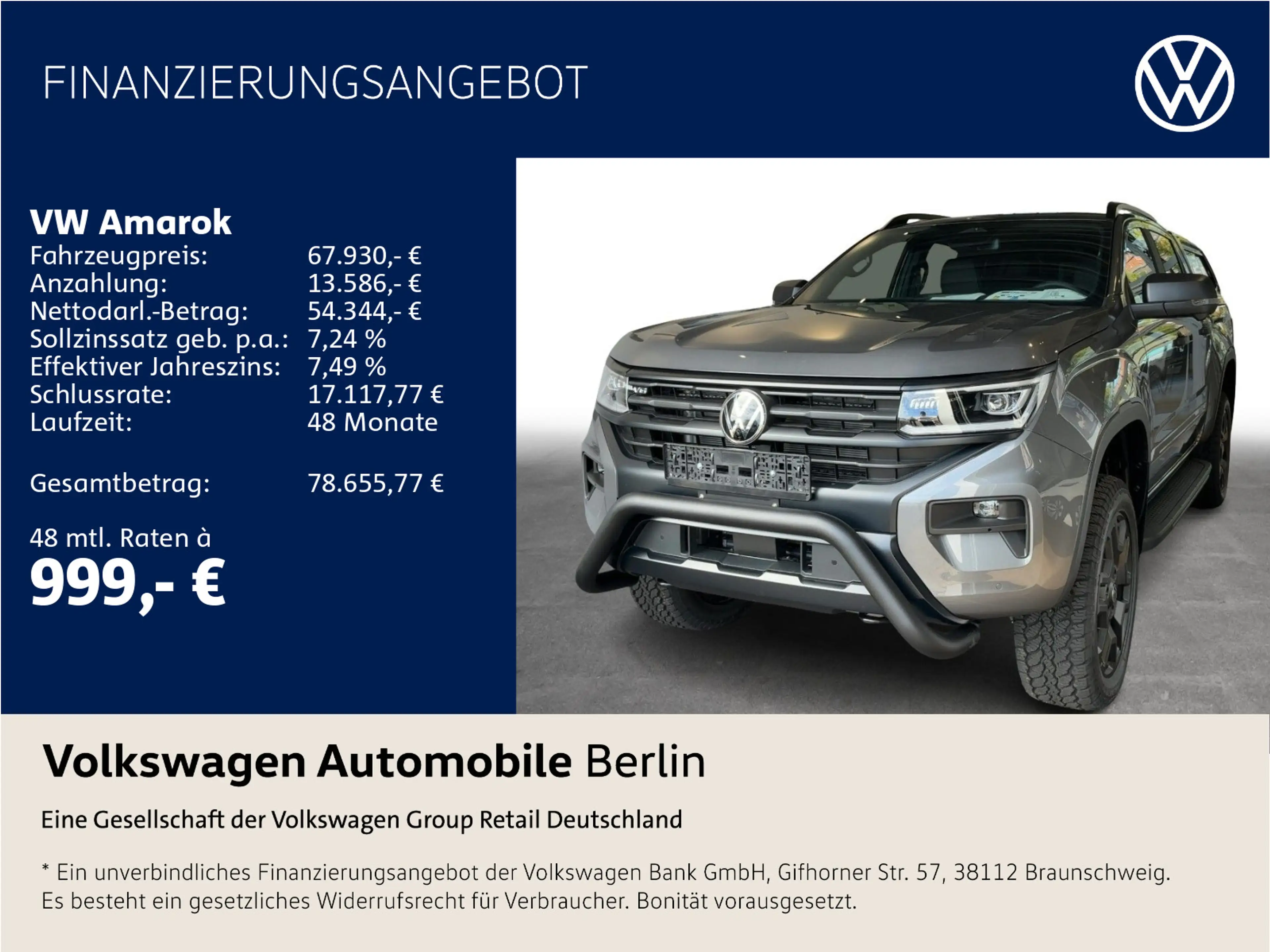 Volkswagen Amarok Style DC 177 kW 3.0 TDI 4Motion p ermanen