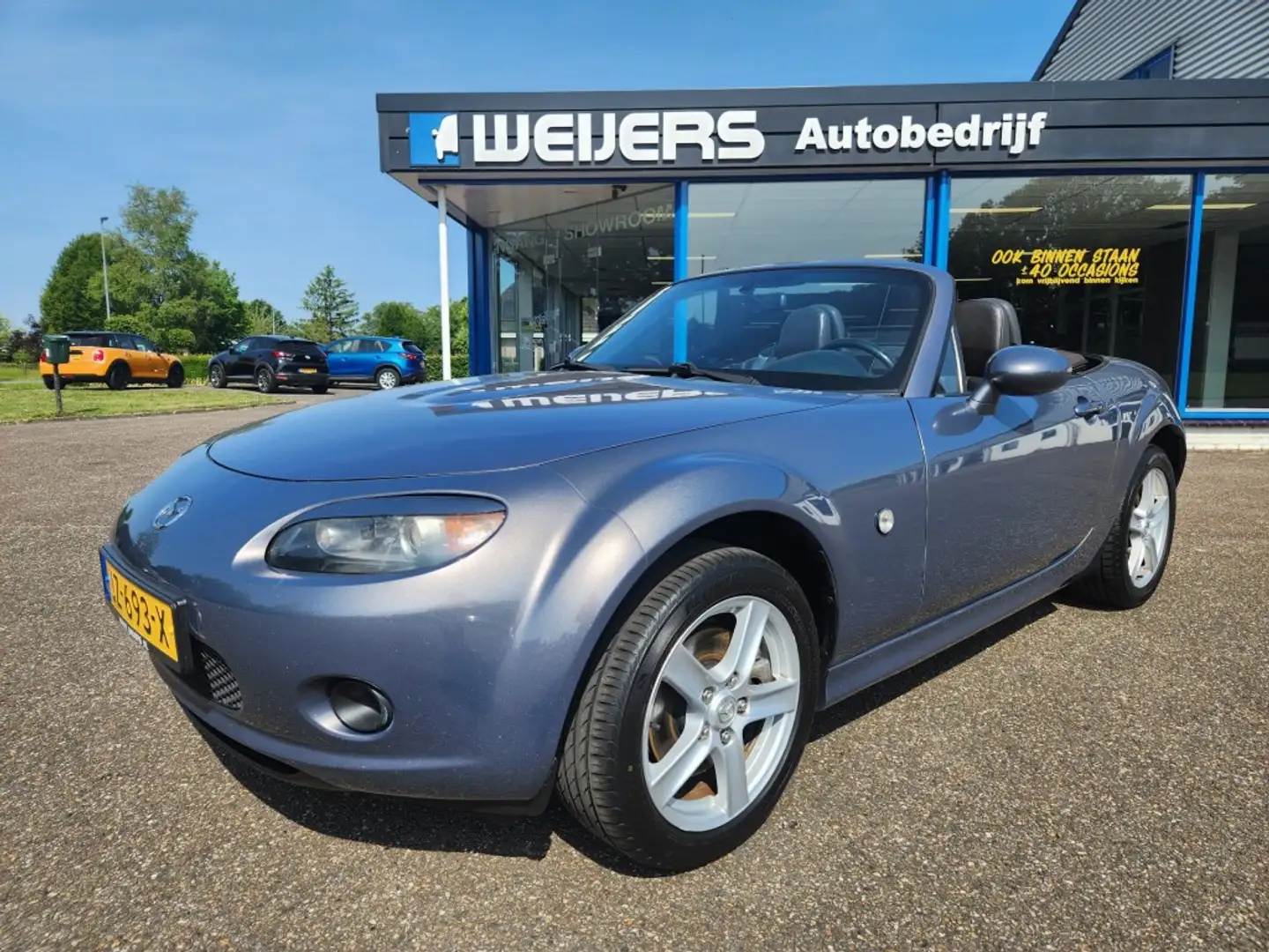 Mazda MX-5 1.8 Touring, Clima, Leder, Lichtmetaal, 209.014 km Grijs - 1