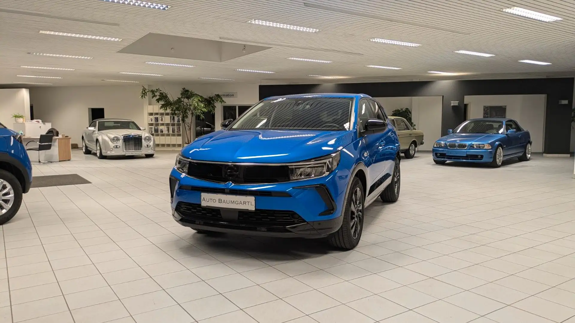 Opel Grandland X Grandland GS Line 1.5 LED/Pro Navi/PDC/Teilleder Blau - 1