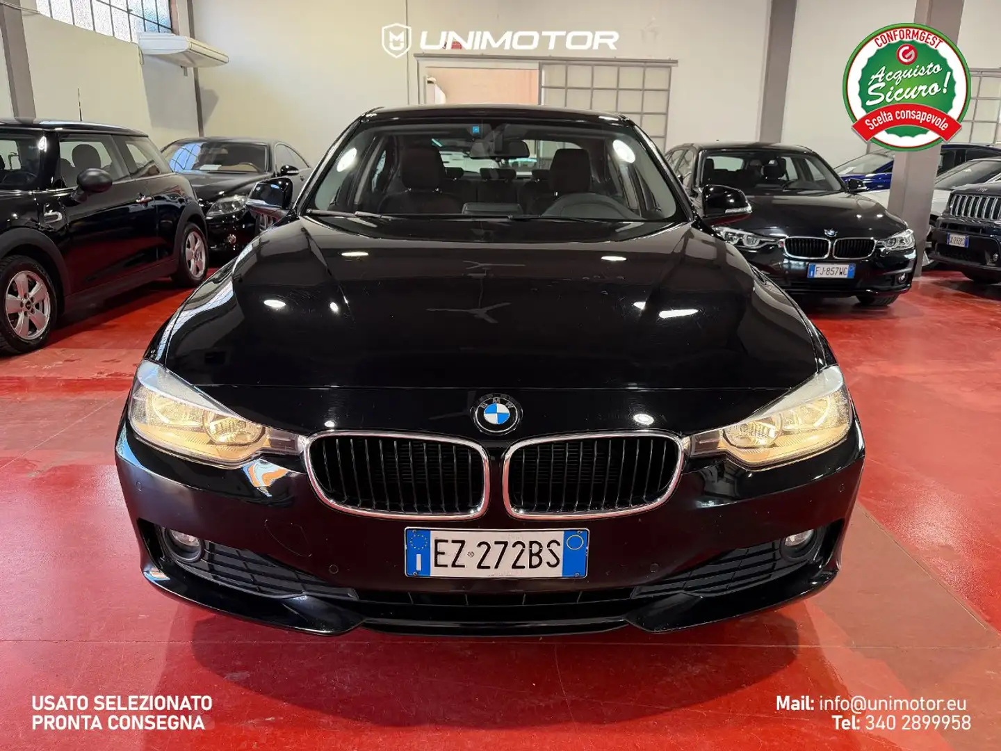BMW 318 318d F30 Berlina 143cv Manuale Noir - 2