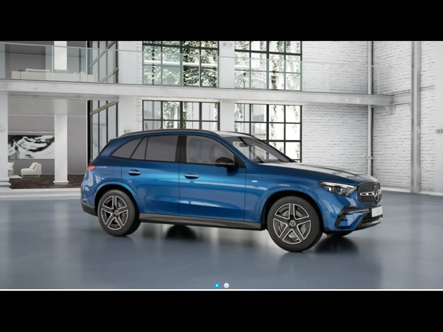 Mercedes-Benz GLC 400 e 4MATIC mit EQ Hybrid Technologie Navi,Klimaautom Blau - 2