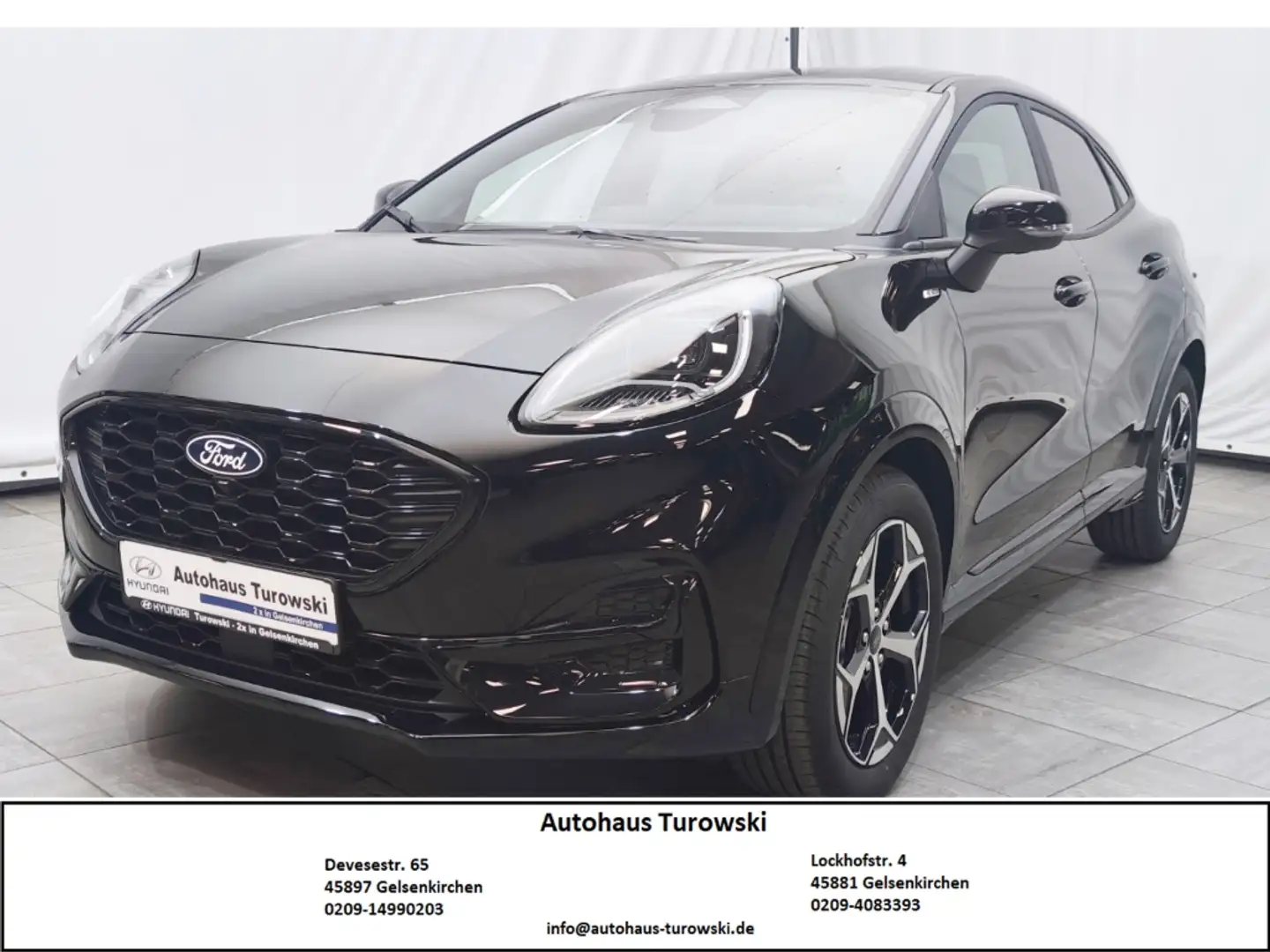 Ford Puma ST-Line elek.Heckklappe LED Navi Sitzh. Kamera Dig Schwarz - 1
