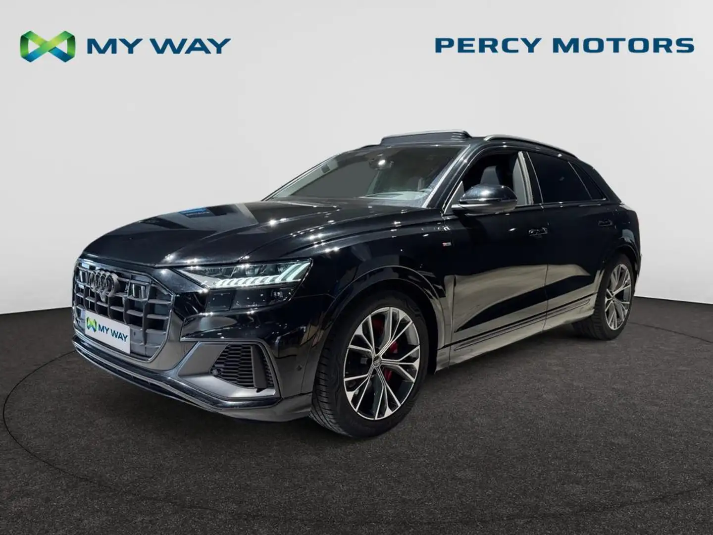 Audi Q8 PHEV Audi Q8  Competition 60 TFSI e quattro 340(46 Zwart - 1