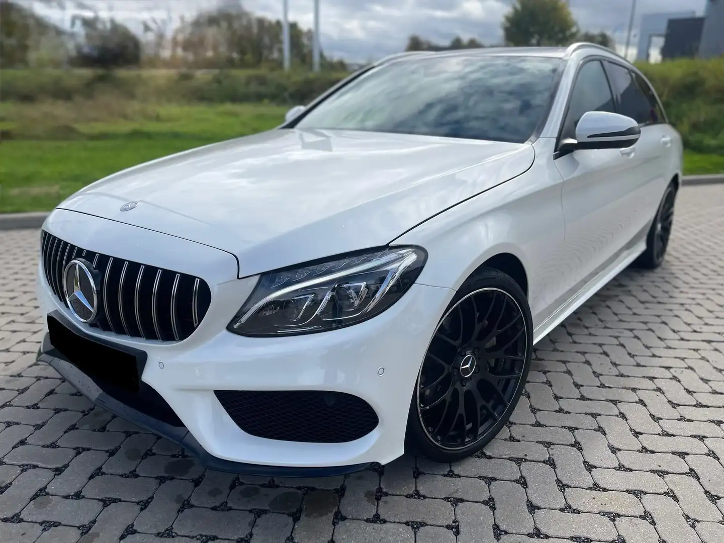 Mercedes-Benz C 220 C220D AMG LINE FULL + TOIT OUVRANT euro6b - 2